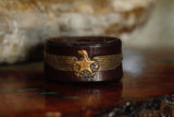 Vintage Leather Cuff