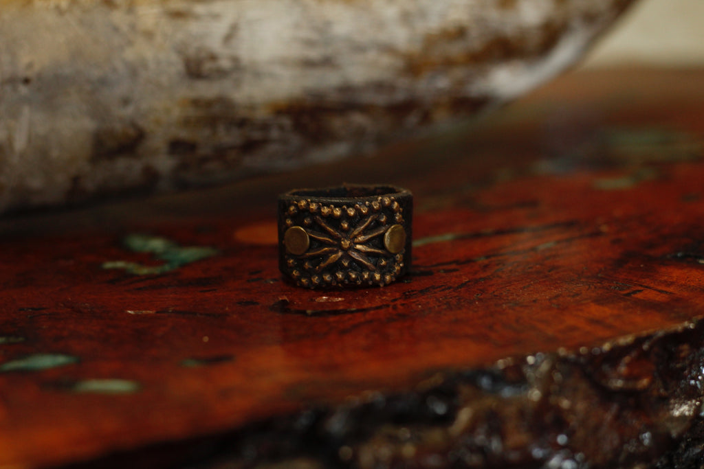 Vintage Leather Ring