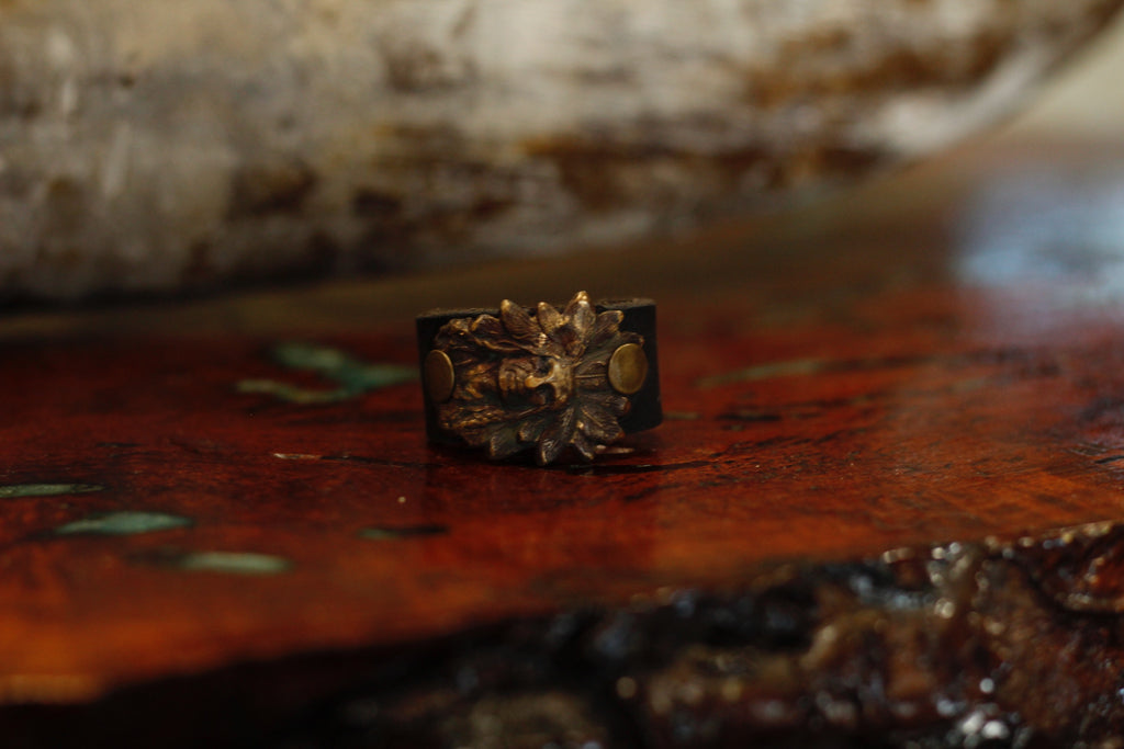 Vintage Leather Ring