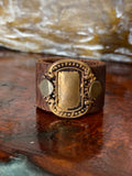 Vintage Leather Ring