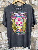 Sugar Skull w/ Hamsa Tee