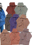 Mexican Baja Pullover with Hood