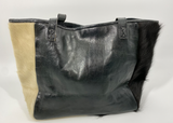 Cowhide & Leather Tote