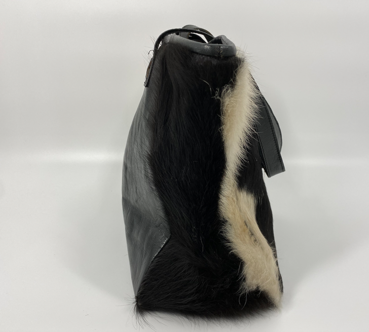 Cowhide & Leather Tote