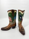 Custom USA Texas Boots 6.5