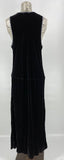Lake Velvet Dress Asphalt