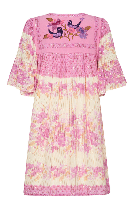 Coco Lei Flutter Sleeve Tunic - Lilac