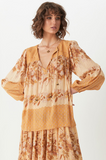 Coco Lei Blouse - Caramel