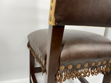 Double D Ranch Leather Chair Cowboy