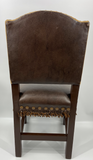 Double D Ranch Leather Chair Cowboy