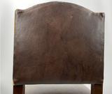 Double D Ranch Leather Chair Cowboy