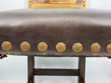 Double D Ranch Leather Chair Cowboy