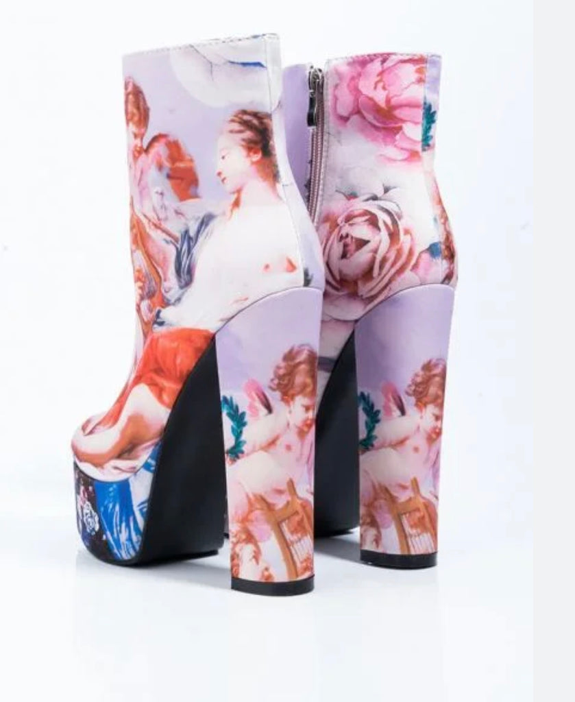 Angel Platform 6" Heel Booties