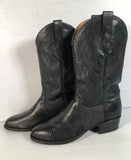 Men’s Black Cowboy Boots 9.5