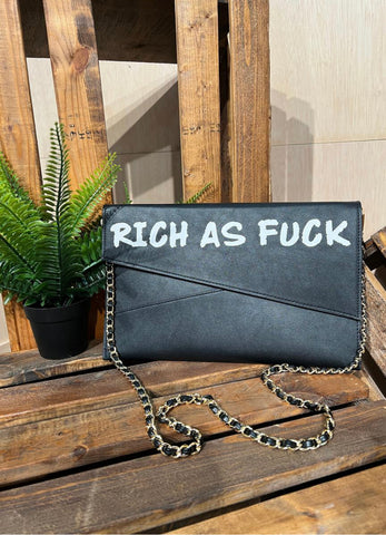 Rich as Fuck Chanel Style Purse