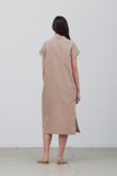 Linen Shirt Dress Relaxed Fit