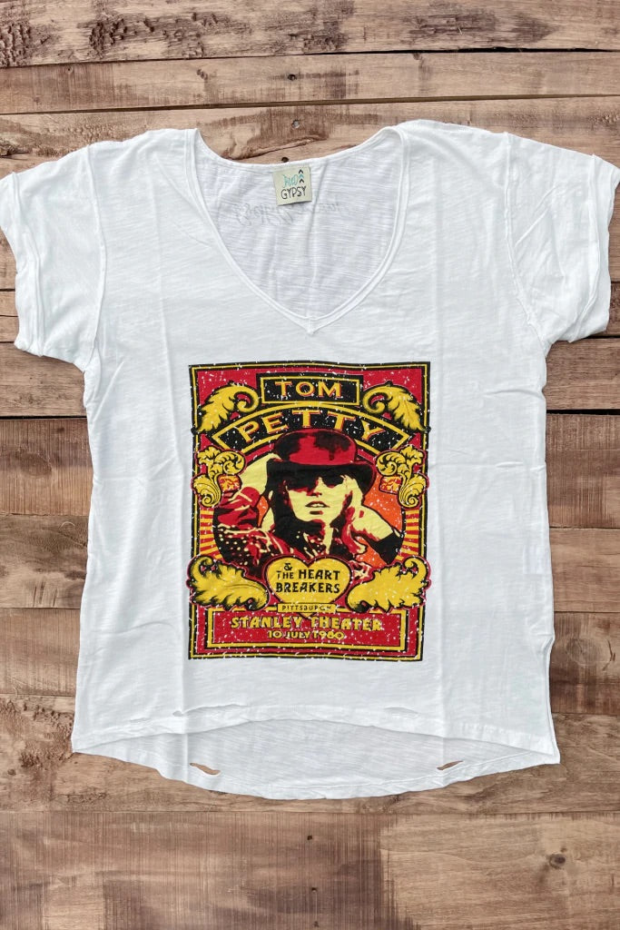 Tom Petty and The Heartbreakers Concert T Shirt Tom Petty and The Heartbreakers Concert T Shirt