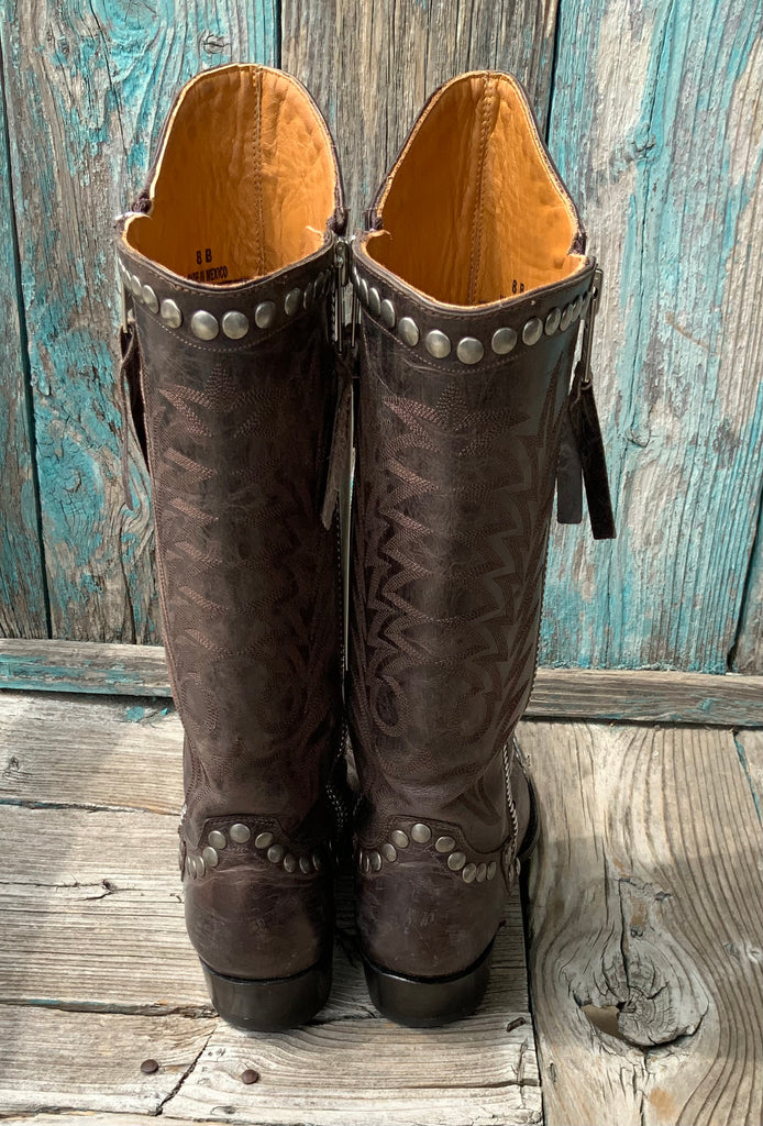 Old Gringo Brown Rock Razz Boots 8M EUC