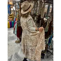 Boho Shawl Zig Zag Tassels
