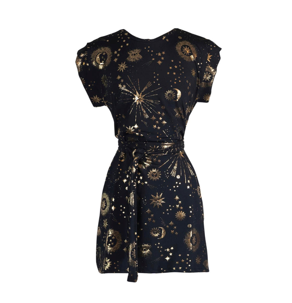 Celestial Tunic Top Mini Dress