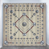 Flagstaff Shower Curtain Concho Bridle