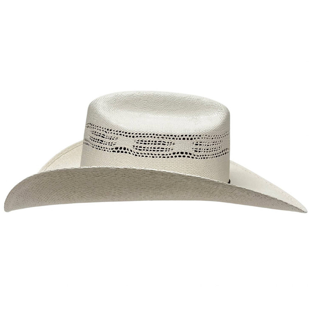 Montana Straw Western Hat with Hatband
