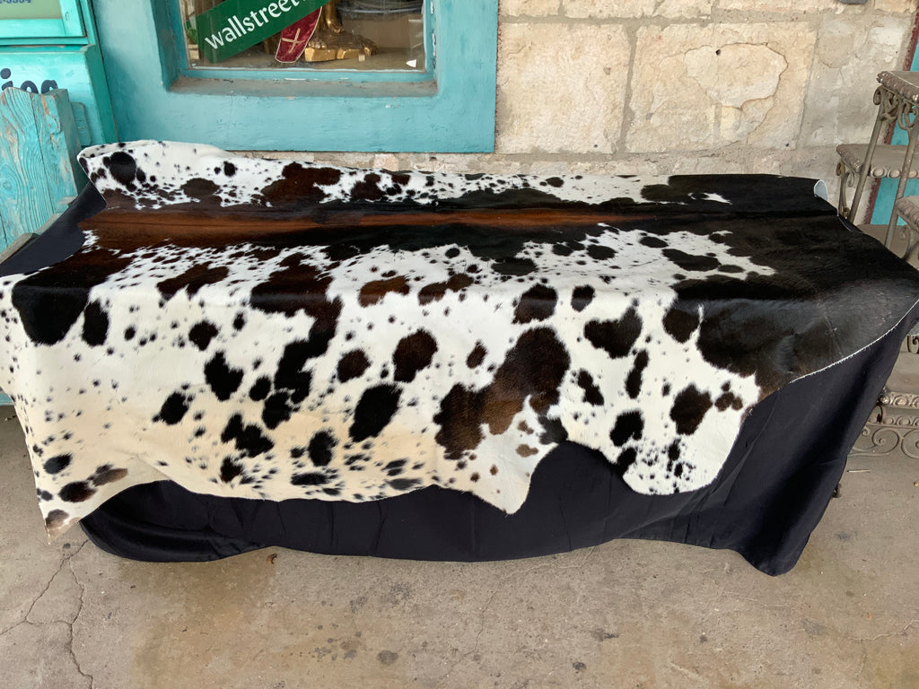 Tri Color Salt &  Pepper Brazilian Cowhide