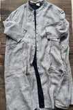 Linen Duster Trench  Coat Light Years Away