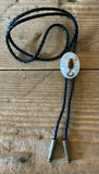 Scorpion in Resin Bolo Tie
