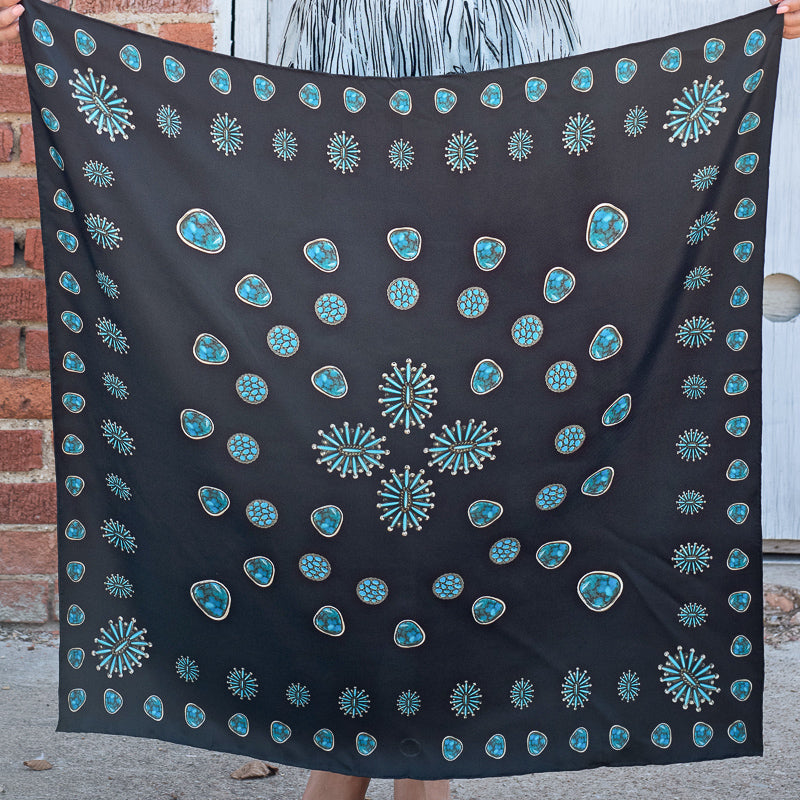 Gallop 35 x 35 Silk Wild Rag Scarf