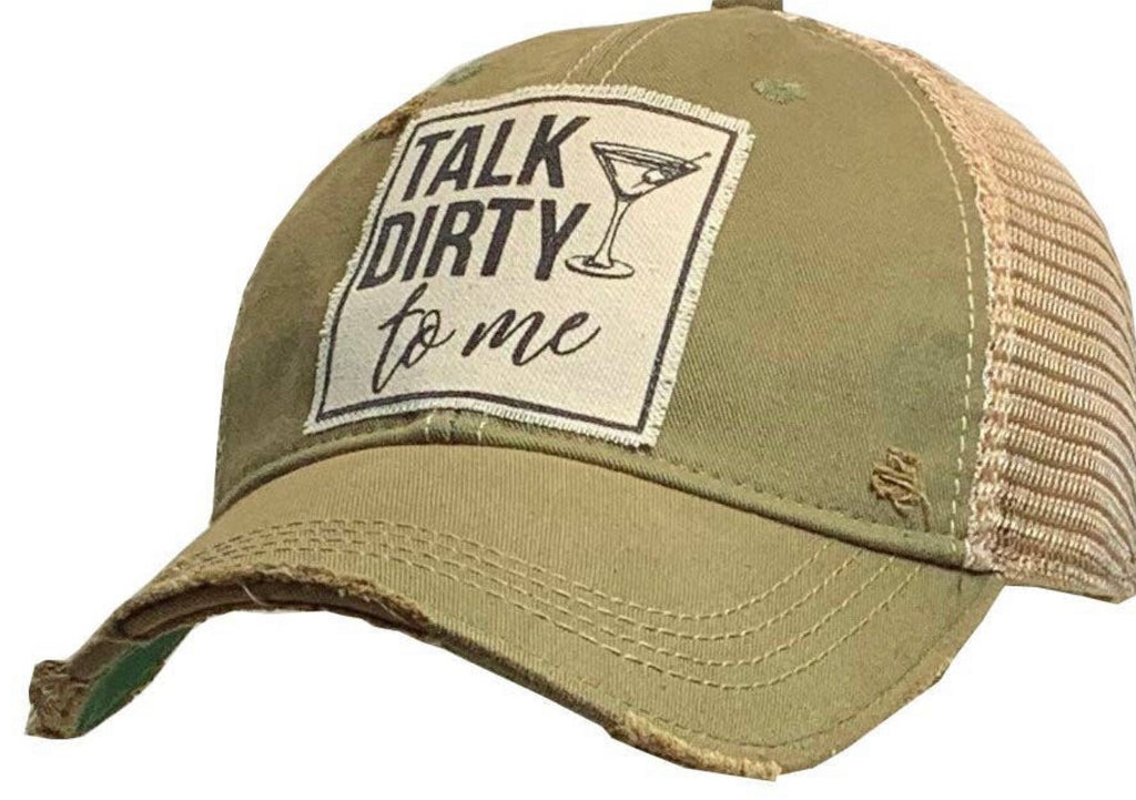 Talk Dirty to Me Martini Cap