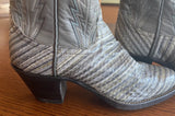 Vintage New Mahan Tall Snakeskin Boots