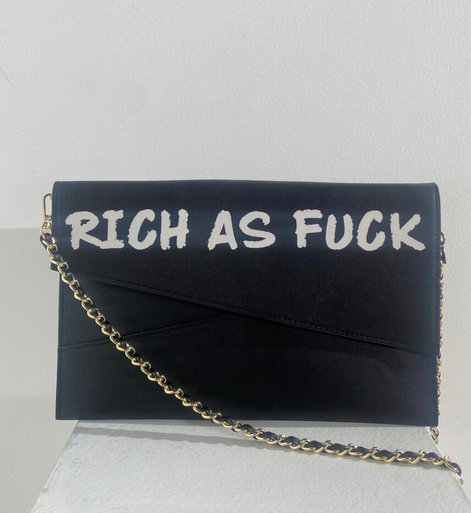Rich as Fuck Chanel Style Purse
