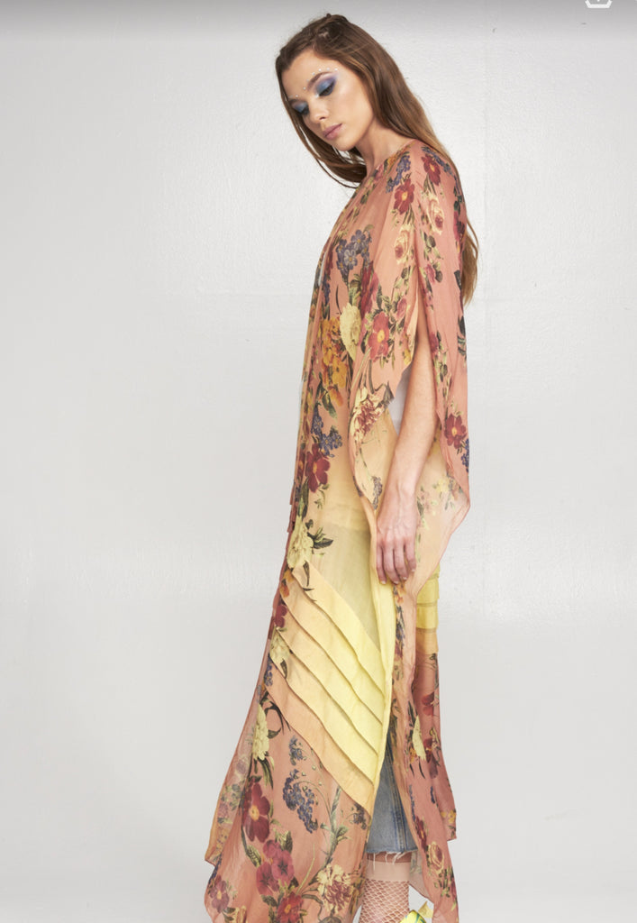 Softness Blooms Kimono One Size
