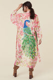 SPELL Peacock Maxi Robe Collectible!