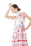Couture White Floral Maxi Dress