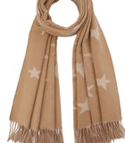 Cashmere & Silk Reversible Star Scarf 5 Colors
