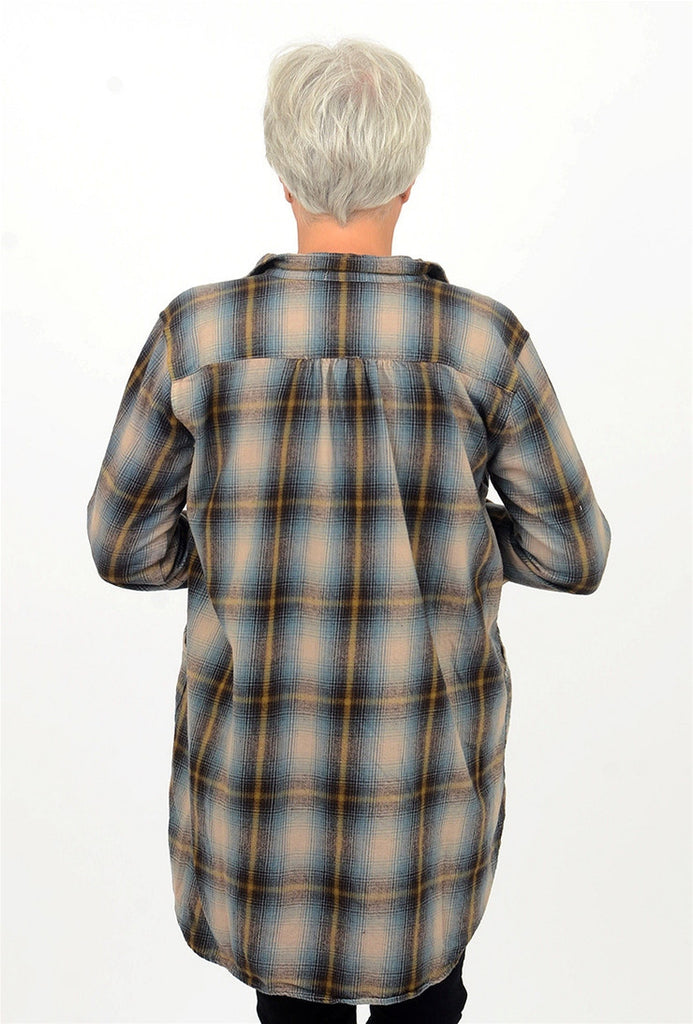 Vintage Wash Premium Teton Flannel Tunic