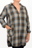Vintage Wash Premium Teton Flannel Tunic