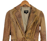 Old Gringo Leopardito Lamb Suede Jacket