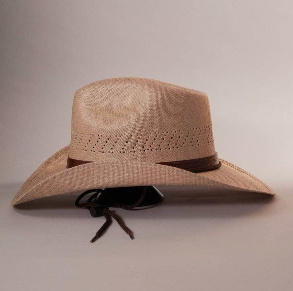 Straw Hat with Chin Strap