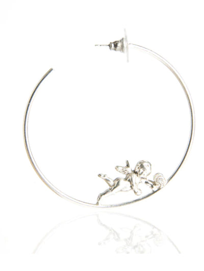 Be An Angel Hoop Earrings