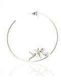 Be An Angel Hoop Earrings