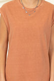 Relaxed Cotton Mini Dress