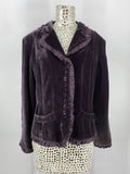 Double D Ranch Mustang Grape Velvet Jacket