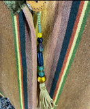 Vintage Overdyed Serape Vest One of a Kind!