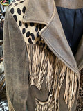 Vintage Double D Ranch Cheetah Chick Jacket M