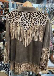 Vintage Double D Ranch Cheetah Chick Jacket M Vintage Double D Ranch Cheetah Chick Jacket M