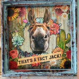 That's a Fact Jack!- Medium Square Artwork