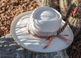 Stetson Kings Row Natural Hat w/ Peach Band